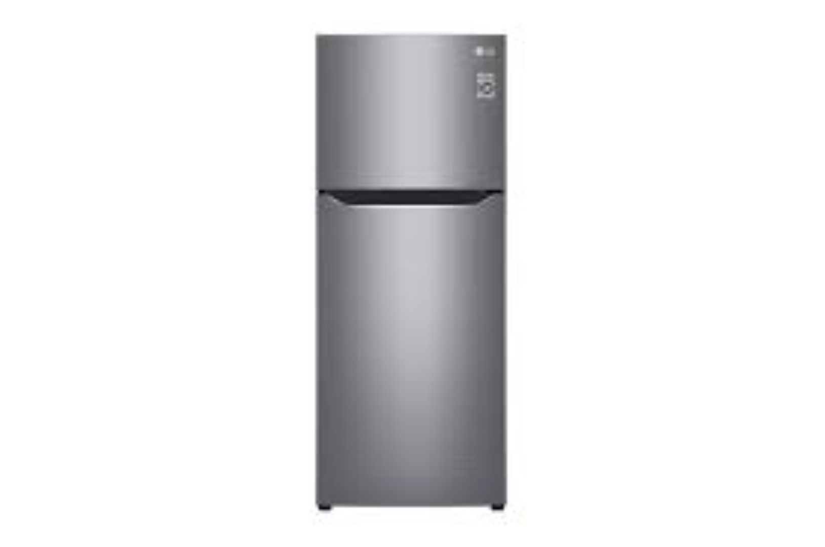LG GL-C252SLBB-234L/8.27 ft³ Double Door Fridge - Shiny Silver